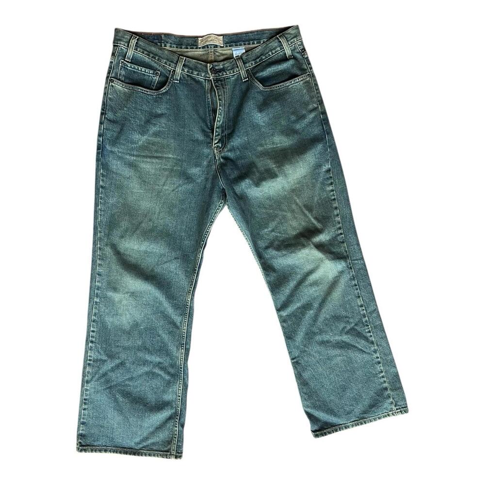 Signature by Levi Strauss & Co. Gold Label Men's Low Loose Boot Jeans 38W x 30L